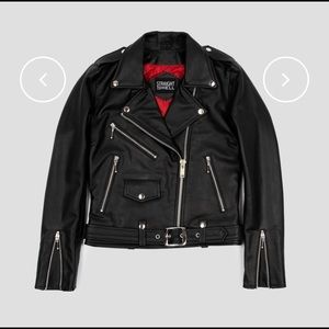 Commando Black Leather Jacket